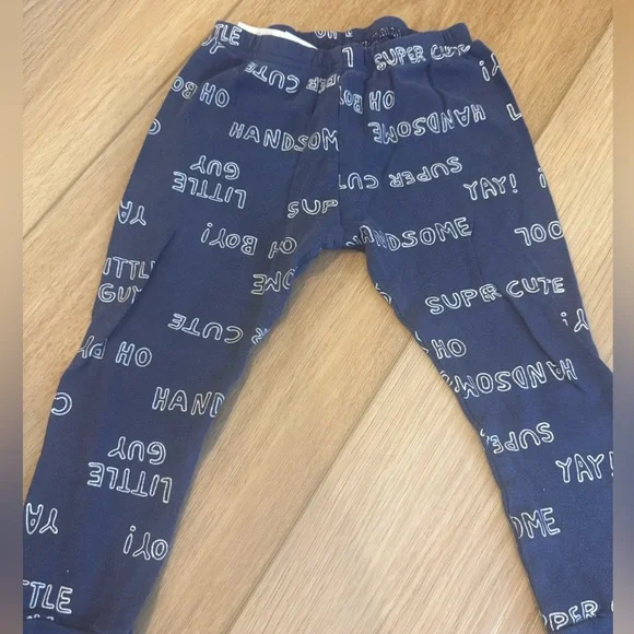 Carter's Navy Blue Toddler Pajamas 24M with Tiger and Koala - Picture 4 of 4